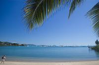  one of the beaches at Airlie Beach