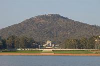  Canberra War Memorial with Mt Ainslie behind it