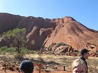  Walking around Uluru