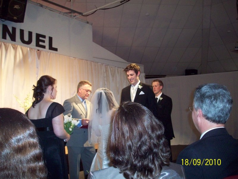 exchanging vows